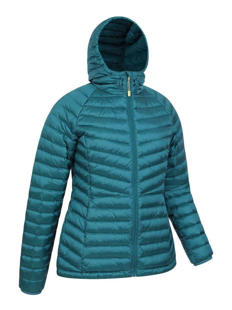 Mountain Warehouse Blue Womens Skyline Extreme Water Resistant Down Jacket - Image 2 of 5