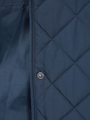 Mountain Warehouse Blue Womens Braila Water Resistant Quilted Padded Gilet - Image 8 of 8