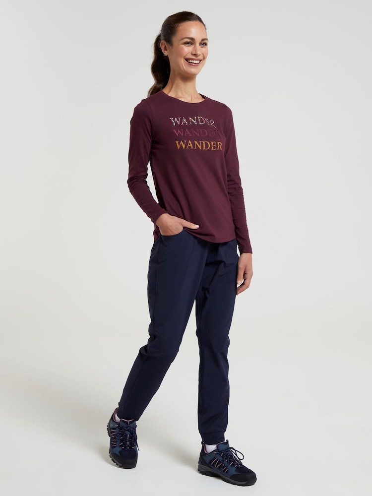 Mountain Warehouse Pink Womens Wander Printed T-Shirt - Image 1 of 8