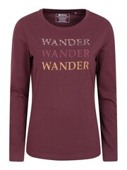 Mountain Warehouse Pink Womens Wander Printed T-Shirt - Image 4 of 8
