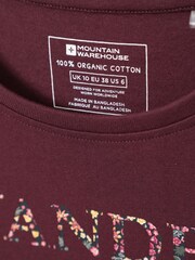 Mountain Warehouse Pink Womens Wander Printed T-Shirt - Image 8 of 8
