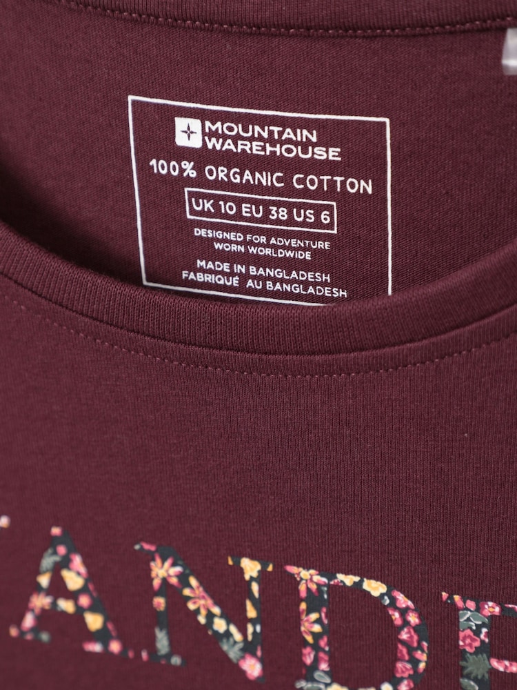 Mountain Warehouse Pink Womens Wander Printed T-Shirt - Image 8 of 8