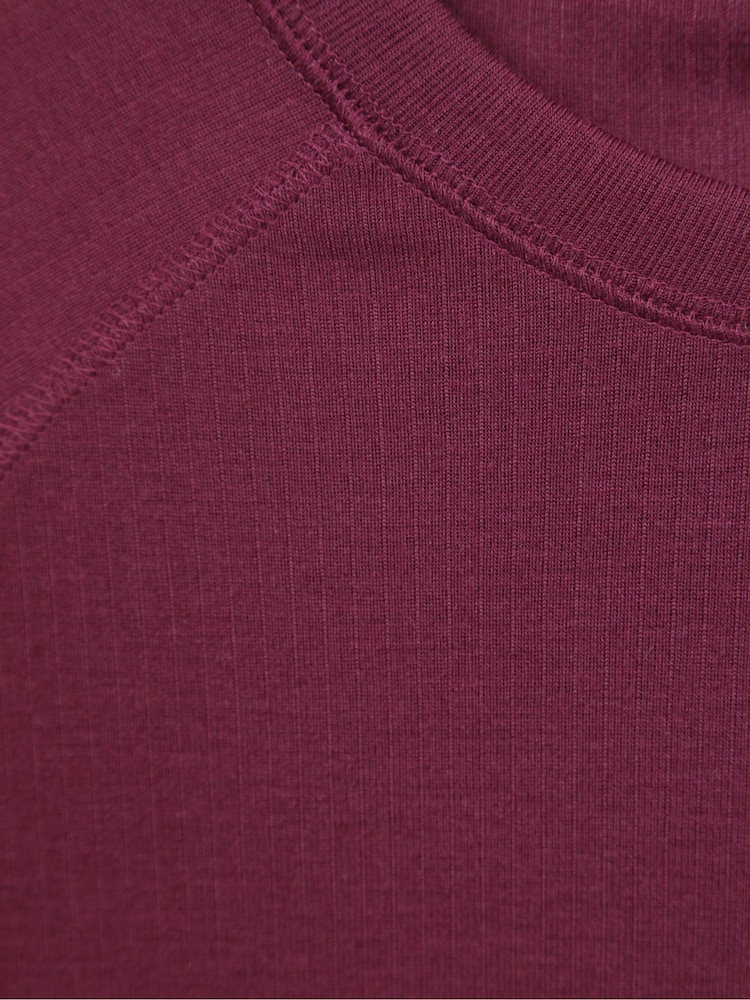 وردي - رداء علوي حراري برقبة مستديرة نسائي Talus من Mountain Warehouse - صورة 8 من 8