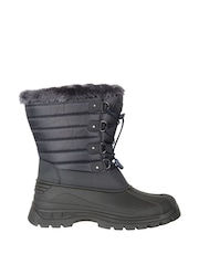 Azul - Mountain Warehouse Whistler Womens Sherpa Lined Adaptive Snow Boots - Imagen 1 de 5