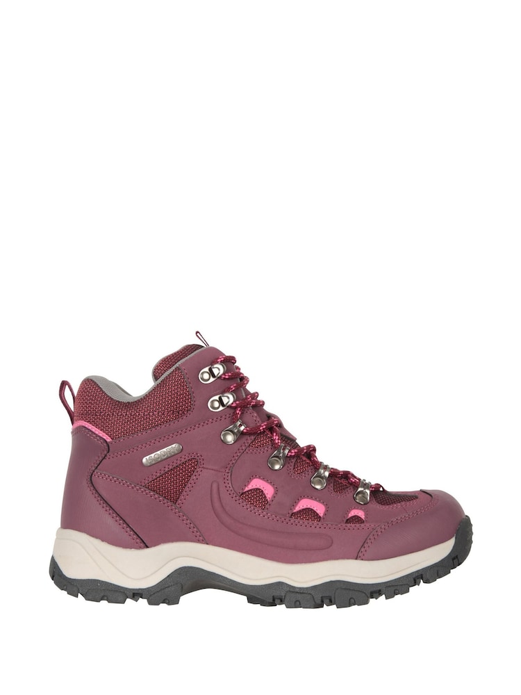 Mountain Warehouse Purple Womens Adventurer Waterproof Walking Boots - Image 1 of 6