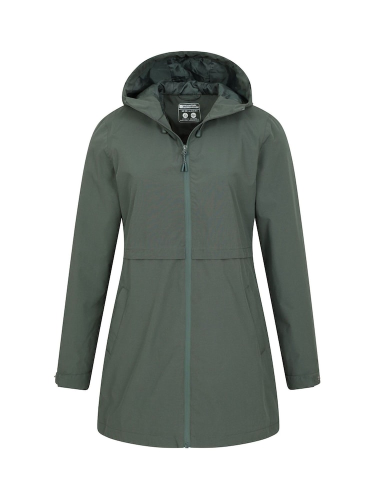 Green - Mountain Warehouse Womens Hilltop II Waterproof Jacket - Image 7 of 7 Green - Mountain Warehouse Womens Hilltop II Waterproof Jacket - Image 7 of 7