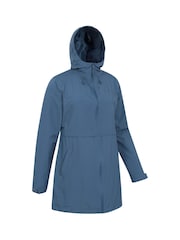 أزرق فاتح - سترة مضادة للماء نسائية Hilltop Ii من Mountain Warehouse - صورة 4 من 6