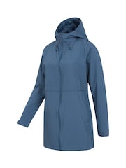 أزرق فاتح - سترة مضادة للماء نسائية Hilltop Ii من Mountain Warehouse - صورة 5 من 6