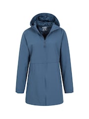 Mountain Warehouse Light Blue Womens Hilltop II Waterproof Jacket - Image 7 of 7