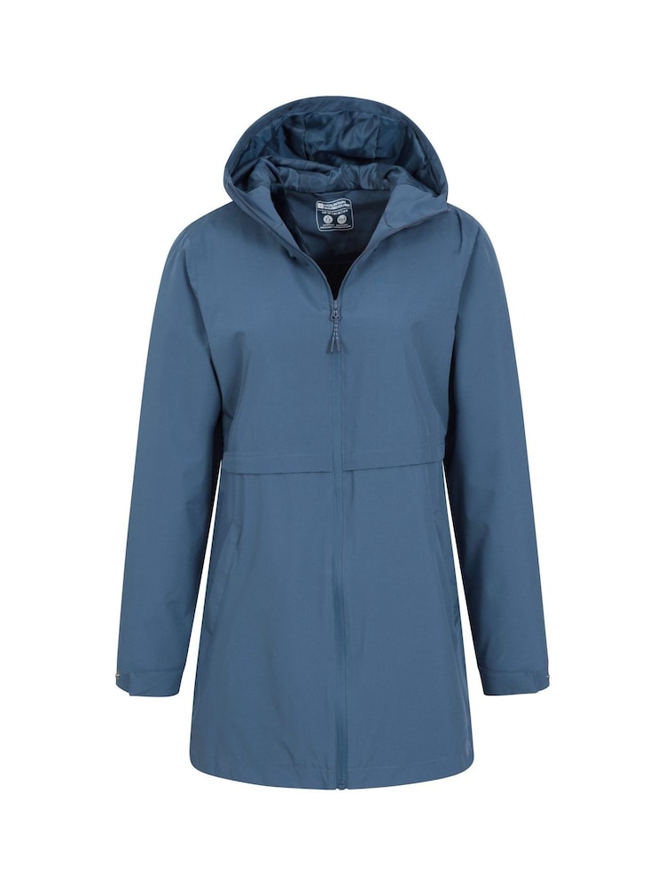 Mountain Warehouse Light Blue Womens Hilltop II Waterproof Jacket - Image 7 of 7
