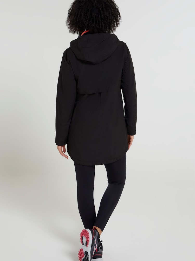 Mountain Warehouse Black Womens Hilltop II Waterproof Jacket - Image 2 of 5