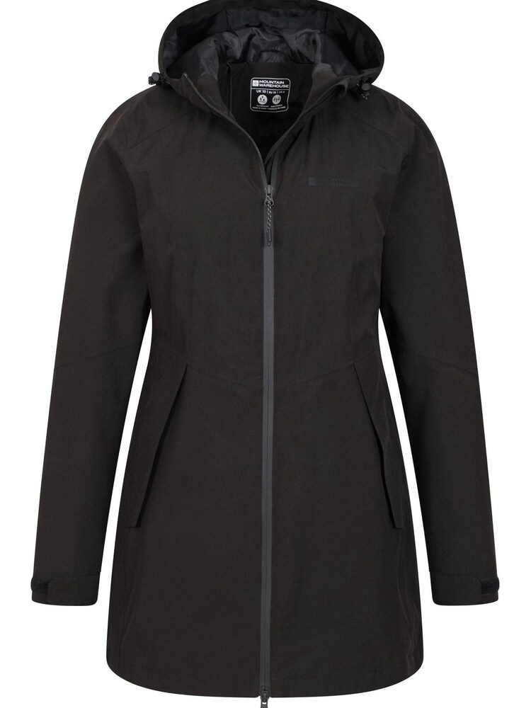 Mountain Warehouse Black Womens Hilltop II Waterproof Jacket - Image 5 of 5