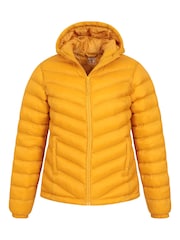 Mountain Warehouse Yellow Seasons Womens Water-Resistant Padded Jacket - Image 2 of 7
