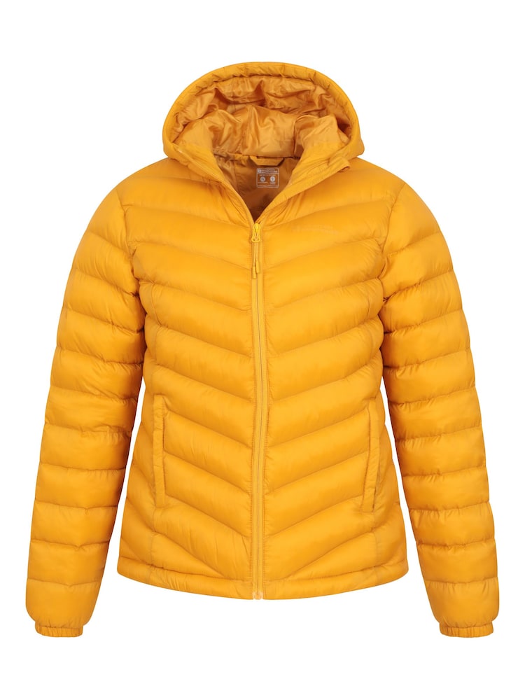 Mountain Warehouse Yellow Seasons Womens Water-Resistant Padded Jacket - Image 2 of 7