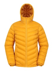 Mountain Warehouse Yellow Seasons Womens Water-Resistant Padded Jacket - Image 4 of 7