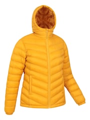 Mountain Warehouse Yellow Seasons Womens Water-Resistant Padded Jacket - Image 5 of 7