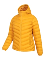 Mountain Warehouse Yellow Seasons Womens Water-Resistant Padded Jacket - Image 6 of 7
