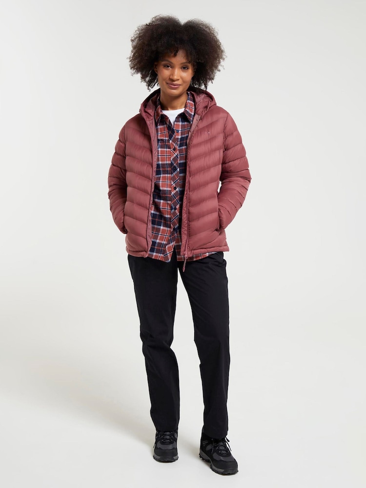 Mountain Warehouse Pink Seasons Womens Water-Resistant Padded Jacket - Image 3 of 9