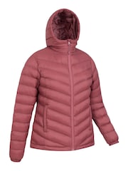 Mountain Warehouse Pink Seasons Womens Water Resistant Padded Jacket - Image 7 of 9