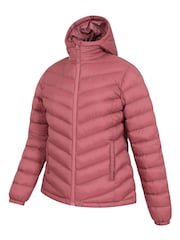 Mountain Warehouse Pink Seasons Womens Water Resistant Padded Jacket - Image 9 of 9