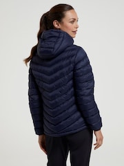 Mountain Warehouse Blue Seasons Womens Water-Resistant Padded Jacket - Image 2 of 10