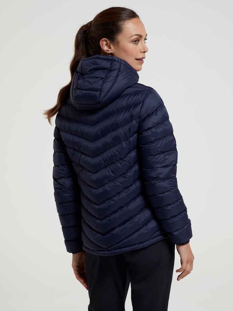 Mountain Warehouse Blue Seasons Womens Water-Resistant Padded Jacket - Image 2 of 10
