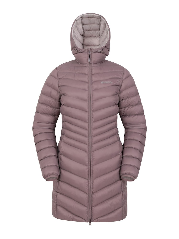 rjava - Mountain Warehouse ženska vodoodporna podložena jakna - Slika 2 iz 6