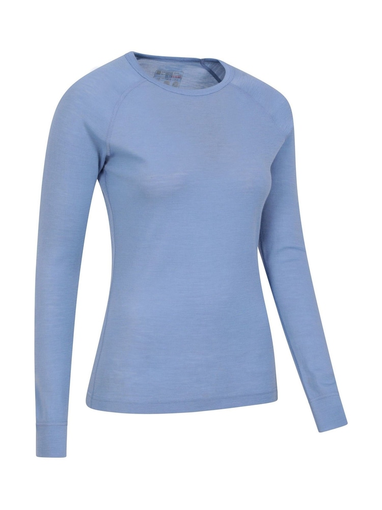 Mountain Warehouse Blue Womens Merino II Thermal Top - Image 2 of 5