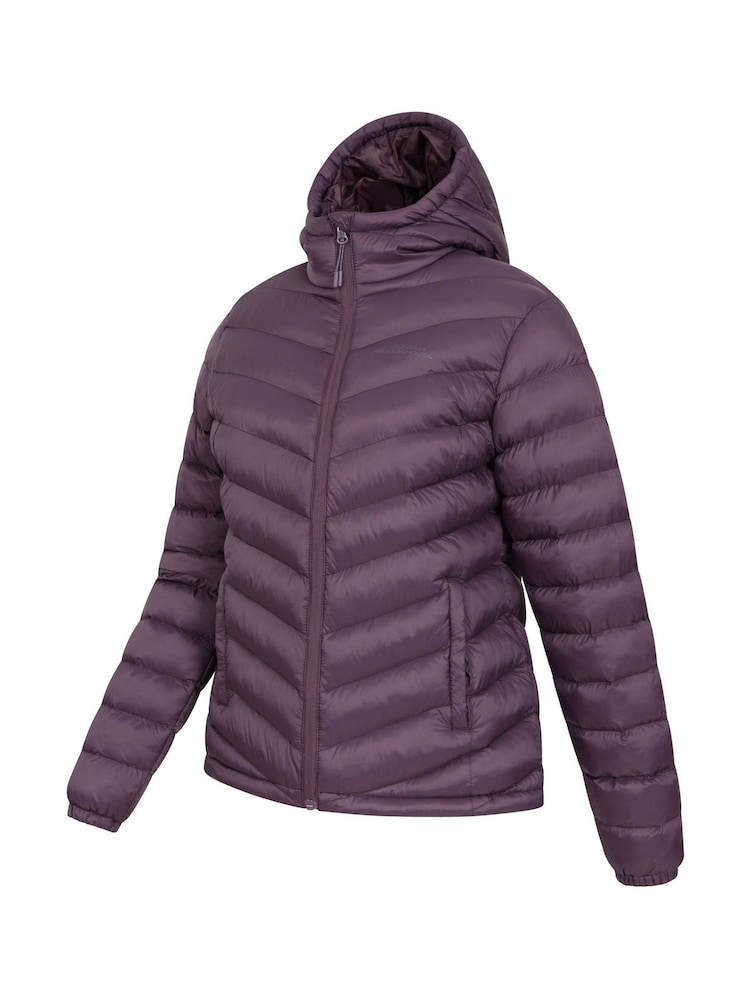 Mountain Warehouse Purple Seasons Womens Water Resistant Padded Jacket - Image 6 of 6