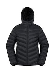 Mountain Warehouse Black Seasons Womens Water-Resistant Padded Jacket - Image 1 of 6