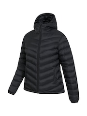 Mountain Warehouse Black Seasons Womens Water-Resistant Padded Jacket - Image 5 of 6