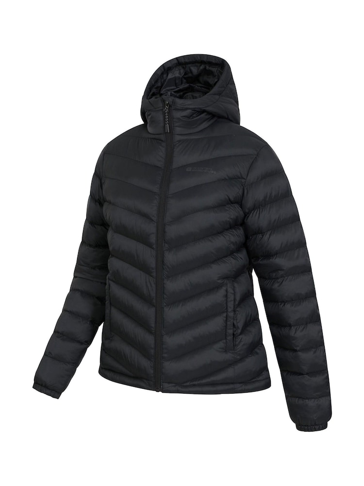 Mountain Warehouse Black Seasons Womens Water-Resistant Padded Jacket - Image 5 of 6