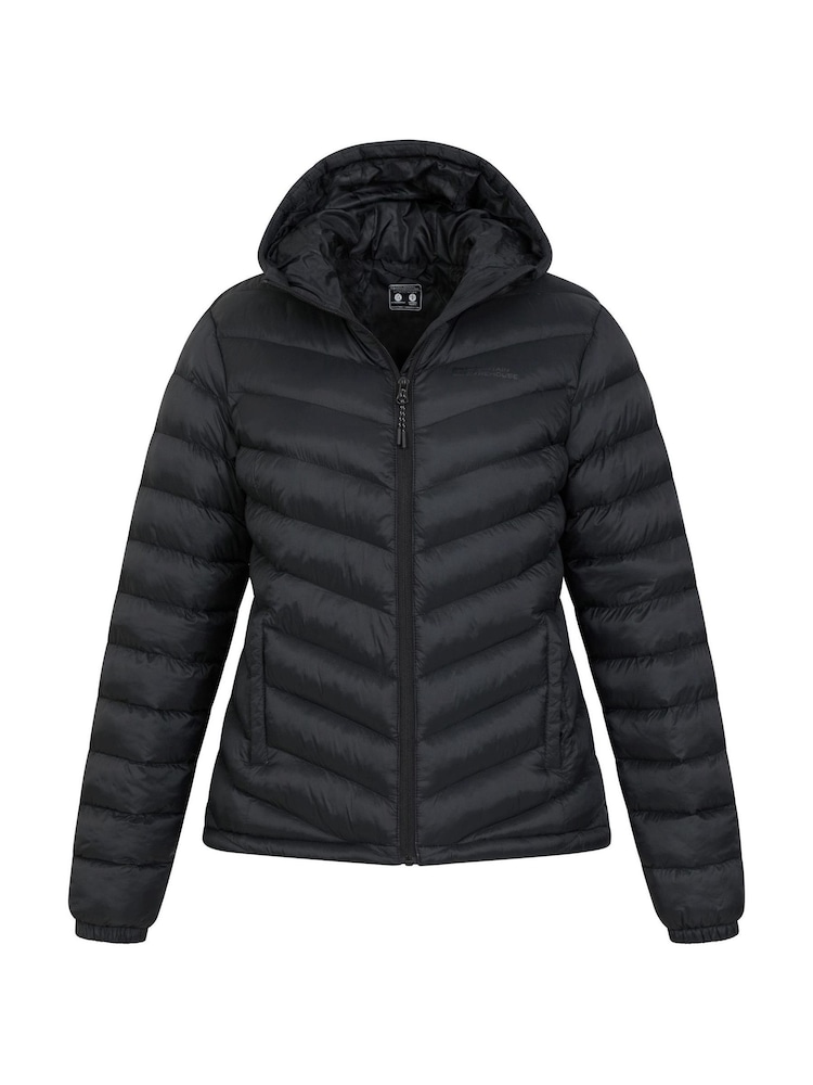 Mountain Warehouse Black Seasons Womens Water-Resistant Padded Jacket - Image 6 of 6