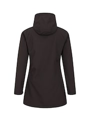 Abrigo de mujer impermeable de softshell Exodus de Mountain Warehouse - Imagen 4 de 5