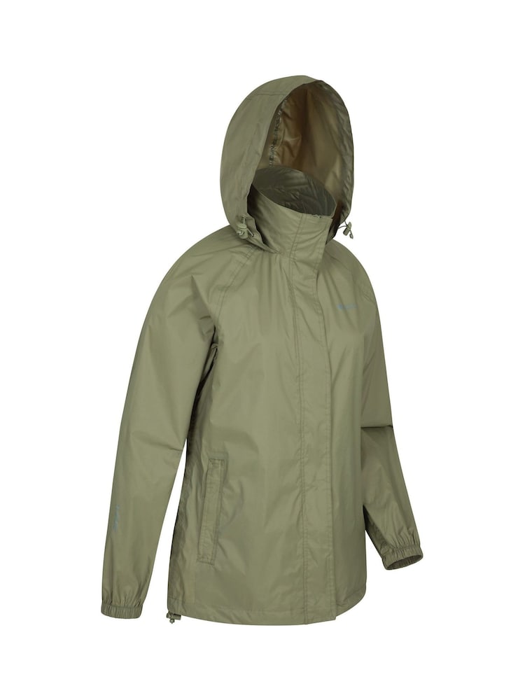 Mountain Warehouse Khaki Green Pakka II Womens Waterproof Jacket - Image 3 of 4