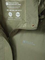 Mountain Warehouse Khaki Green Pakka II Womens Waterproof Jacket - Image 4 of 4