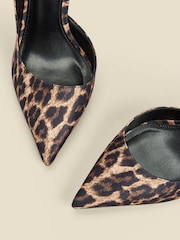 Sosandar Black Cut Out Detail Stiletto Heels Courts Shoes - Image 4 of 5