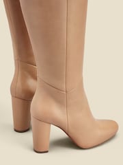 Sosandar Natural Leather Knee High Boots - Image 4 of 4