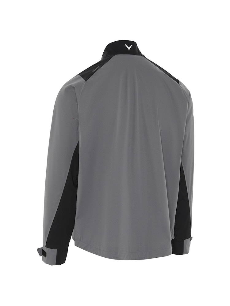 Callaway Apparel Mens Grey Golf Stormlite 2 Waterproof Jacket - Image 5 of 5