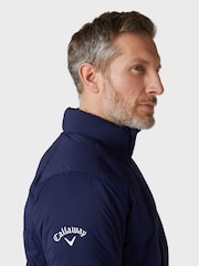 Callaway Apparel Mens Blue Golf Chev Welded Quilted Jacket - Image 2 of 5