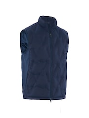 Callaway Apparel Mens Blue Golf Chev Welded Quilted Vest - Image 3 of 4