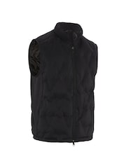 Callaway Apparel Mens Golf Chev Welded Black Quilted Gilet - Изображение 3 из 4