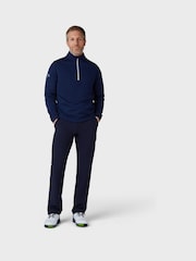 Callaway Apparel Mens Blue Golf Hex Fleece - Image 3 of 6
