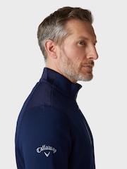 Callaway Apparel Mens Blue Golf Hex Fleece - Image 4 of 6