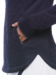 Callaway Apparel Ladies Blue Golf Quilted Fleece - Image 3 of 6