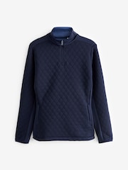 Callaway Apparel Ladies Blue Golf Quilted Fleece - Image 4 of 6