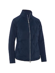 Callaway Apparel Ladies Blue Golf Chev Primaloft Quilted Jacket - Image 3 of 4