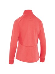 Callaway Apparel Ladies Pink Golf Midweight Waffle Fleece - Image 4 of 4