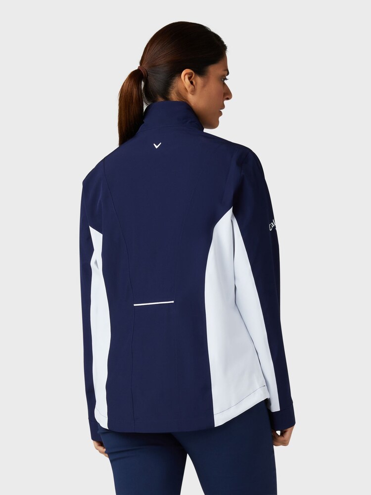 Callaway Apparel Ladies Blue Golf Liberty IV Waterproof Jacket - Image 2 of 3