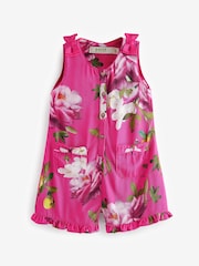 Baker by Ted Baker Pink Floral Playsuit - Image 1 of 4